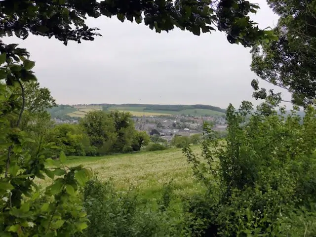 view on the hills of zuid-limburg