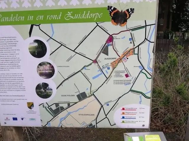 information panel walks