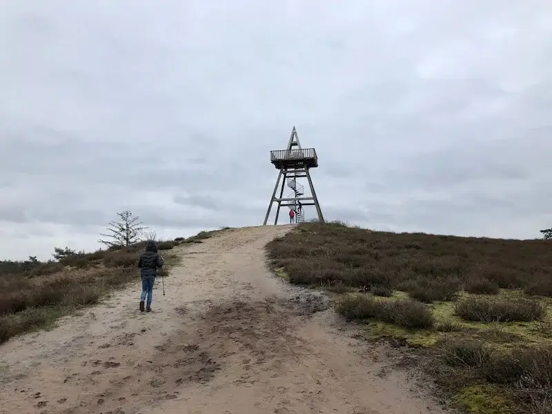 watch tower in the Afferdense Duinen
