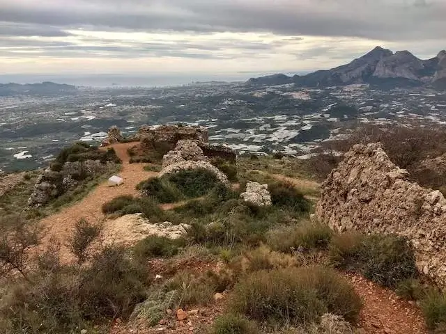 ruines of the Fortress de Bèrnia