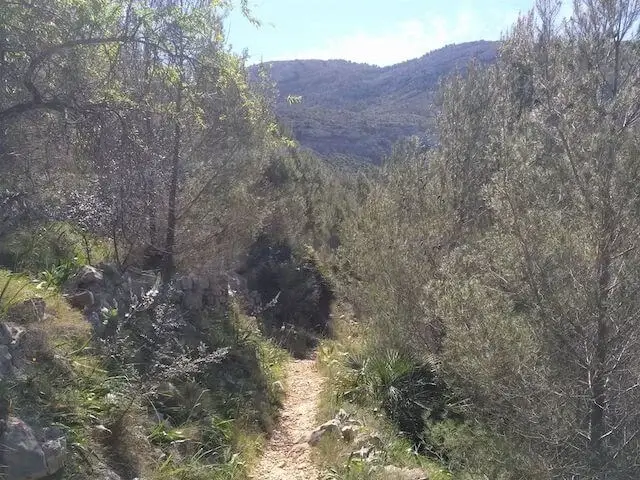 path to the Barranc de l'Infern