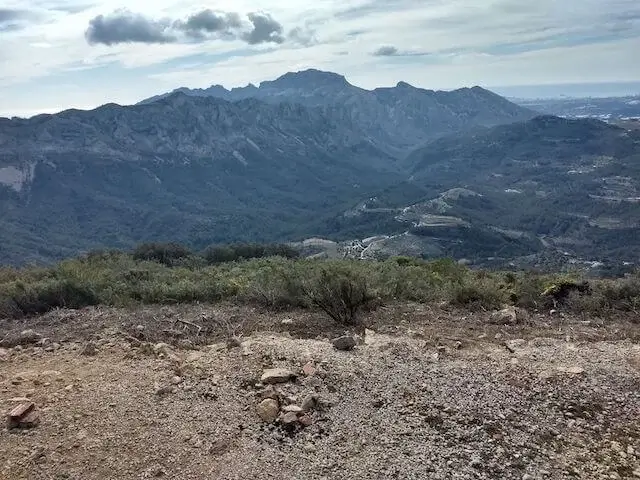 nice view from the col de rates