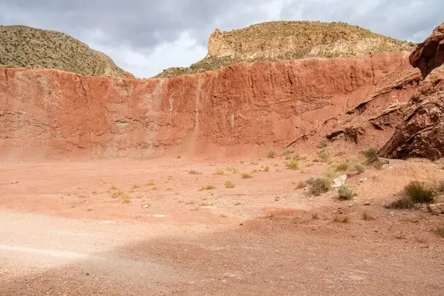 red rocks