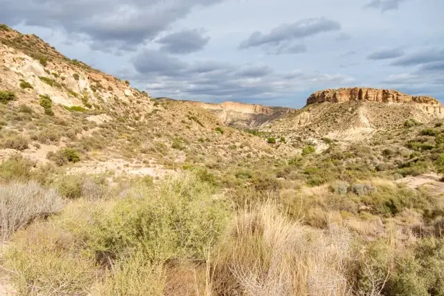 view on the sierra de crevillent