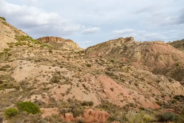 view on the sierra de crevillent