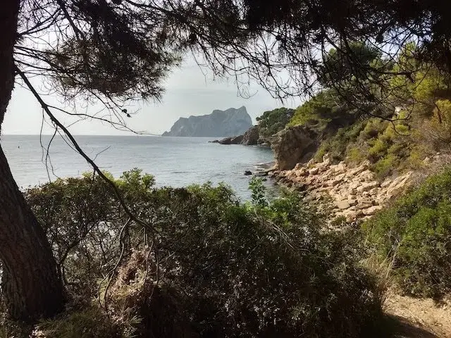 nice view on Peñón de Ifach