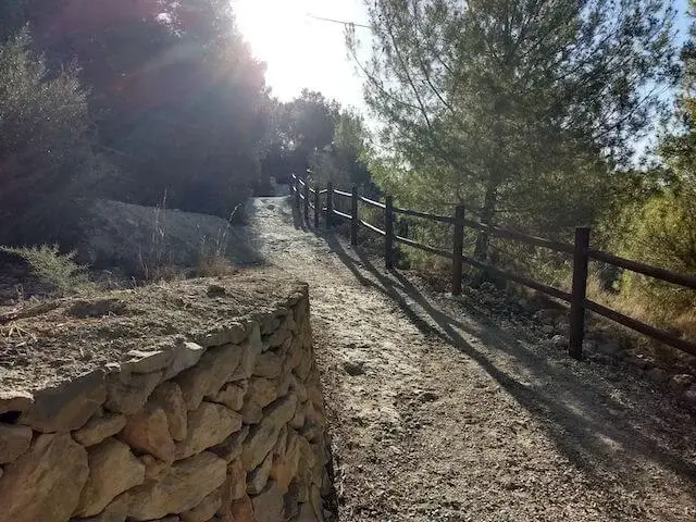 nice paved path