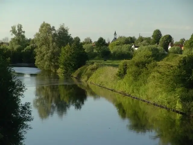 moat of the rampart