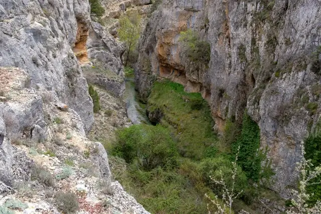 view on the hondo gorge