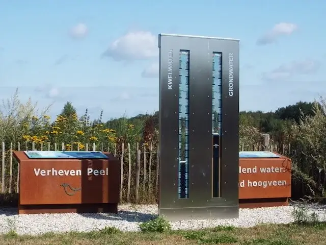 waterpeil bij het kwakvors