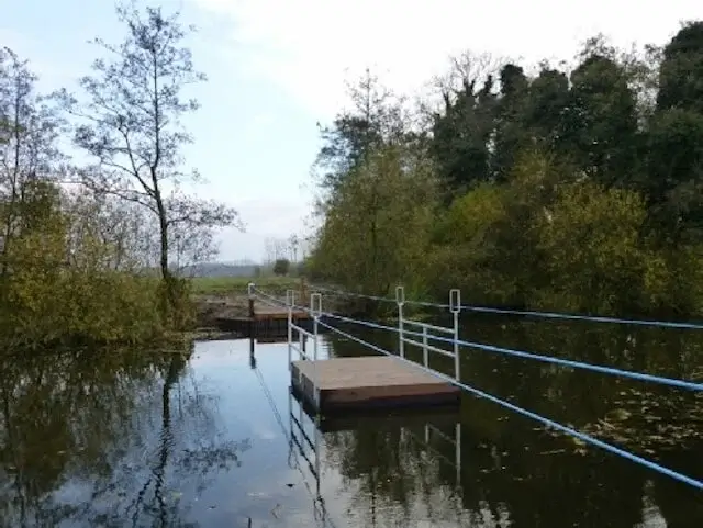 The Bosch Creek cable ferry