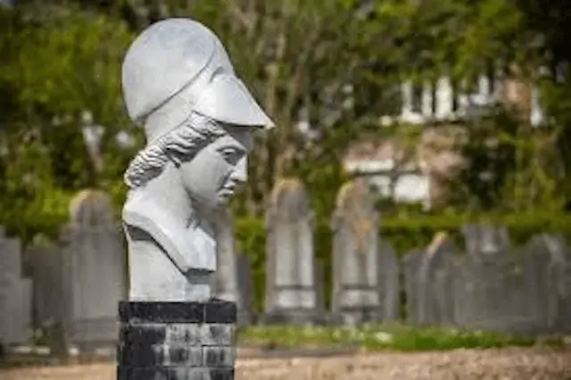 former cemetery on Begoniastraat