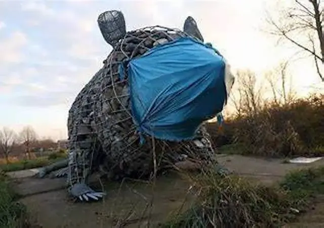 kunstwerk Dorpsgezicht De Rat