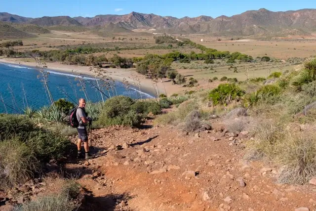 panoramic path with a view of Genovese beach