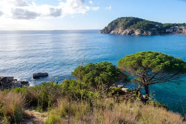 op het kustpad Cami de Ronda