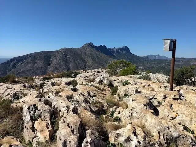 at the top of the Olta