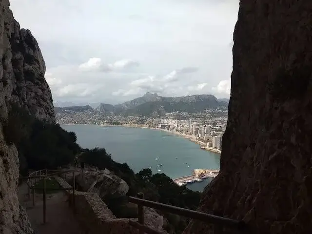 eerste doorkijk op calpe