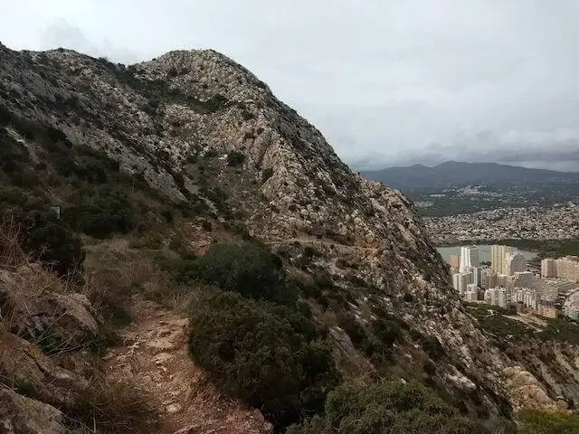 zicht op calpe