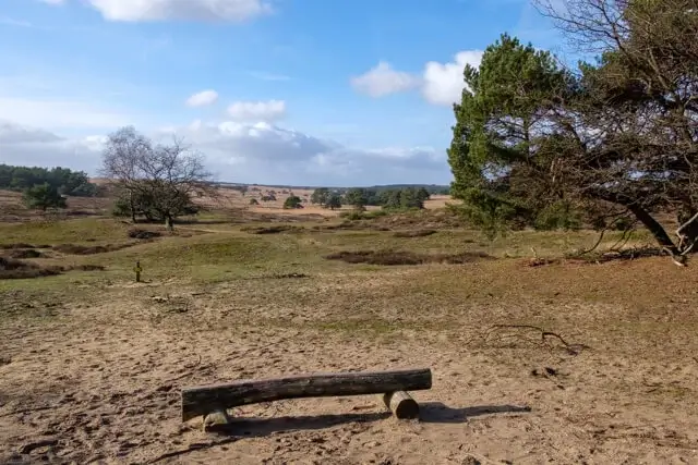uitzichtpunt aan de heide
