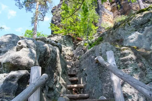 trap naar de rudolfstein