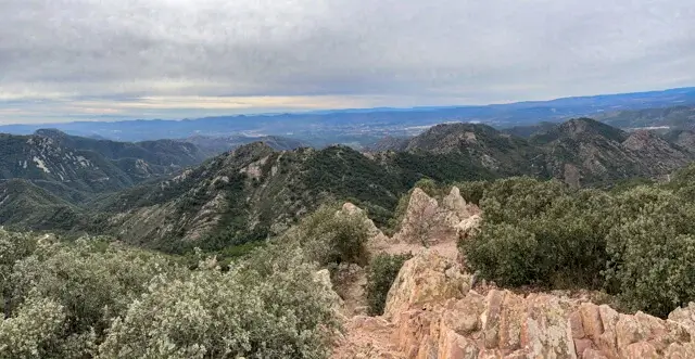 uitzicht op de Peñagolosa en de omgeving vanop de top