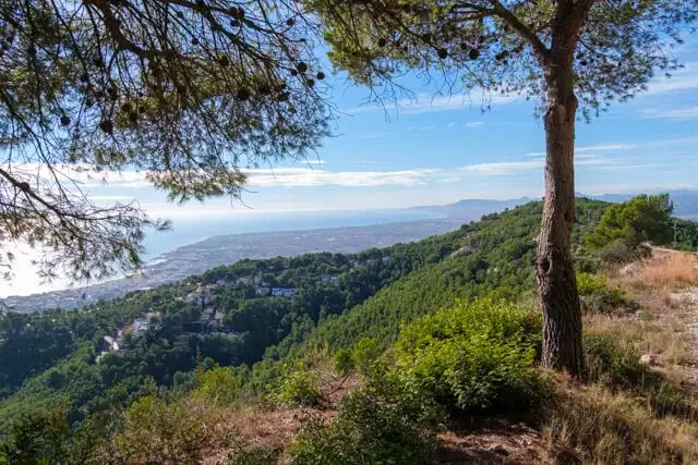 mooi uitzicht op Baix Maestrat