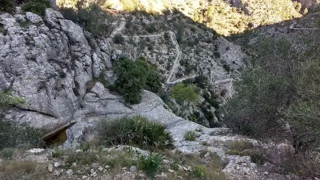 pad diep in de kloof