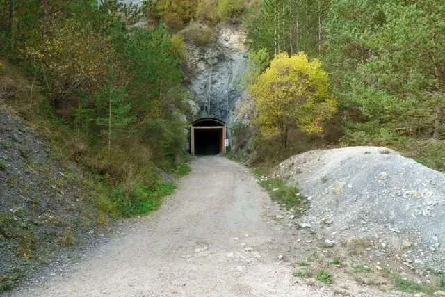 entrance of the first tunnel