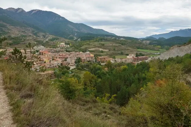 view on the village of baga