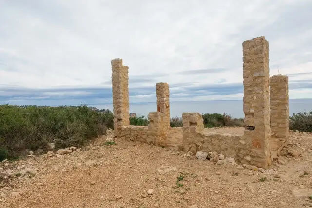 aan de Mirador de Levante