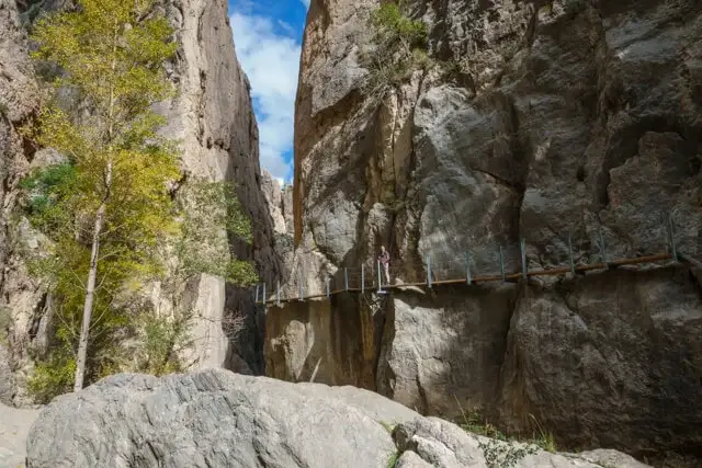the last footbridge