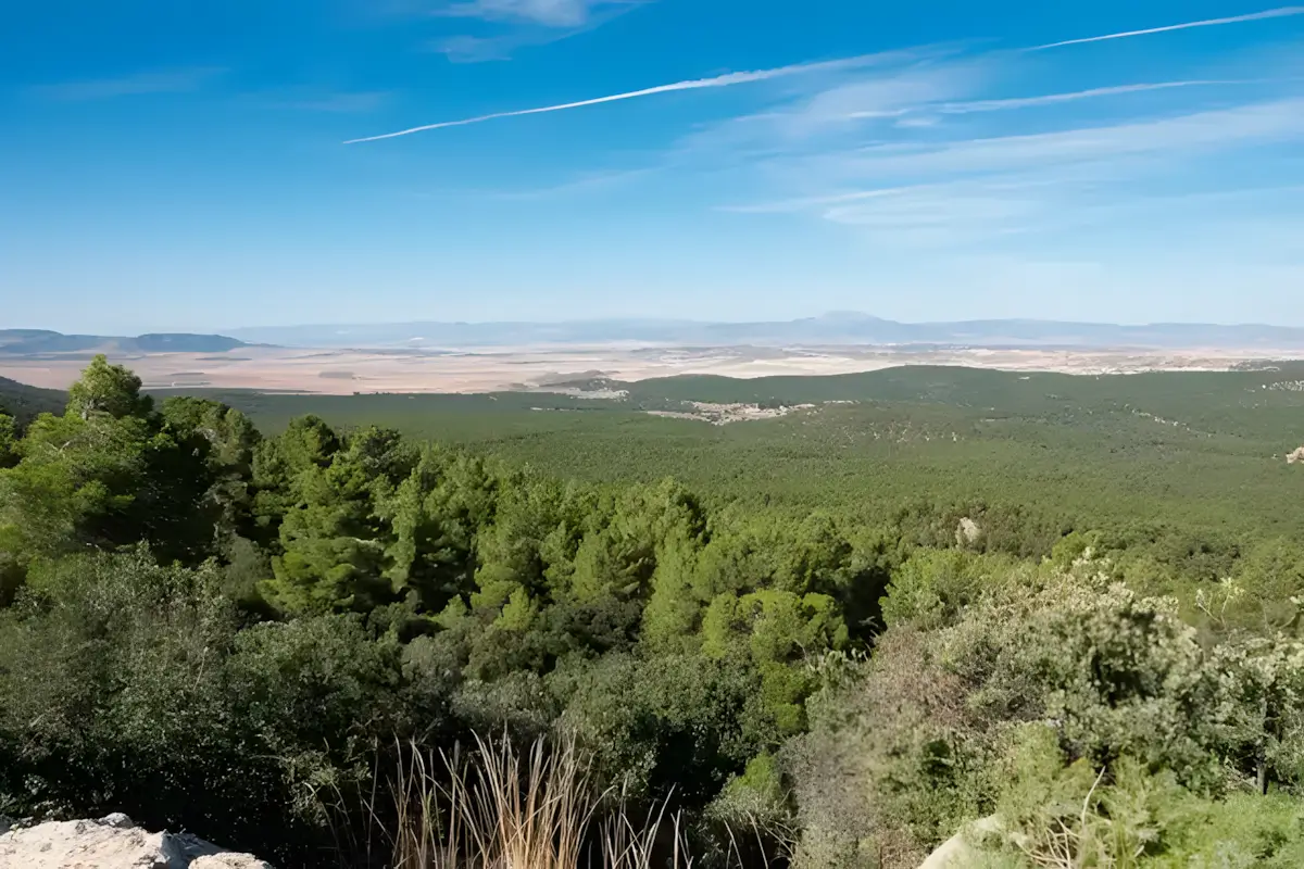 uitzicht op de valleien van Topares en Cañadas de Cañepla