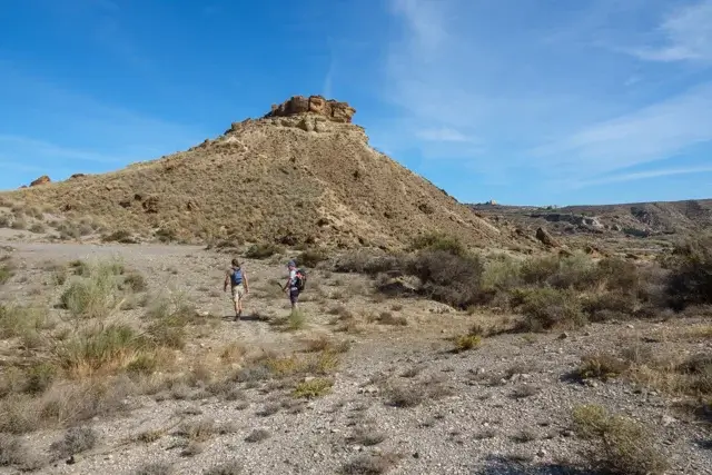 Door de woestijn van Tabernas