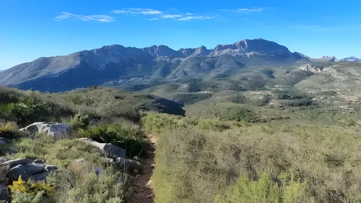zicht op de Serra de la Solana