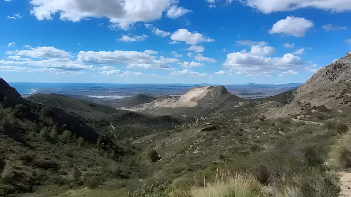 uitzicht aan de Mirador de la Cara del Moro